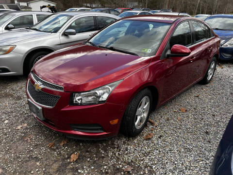 2014 Chevrolet Cruze for sale at LITTLE BIRCH PRE-OWNED AUTO & RV SALES in Little Birch WV
