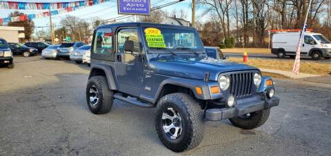 2001 Jeep Wrangler for sale at Russo's Auto Exchange LLC in Enfield CT