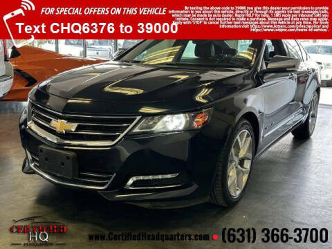 2017 Chevrolet Impala for sale at CERTIFIED HEADQUARTERS in Saint James NY