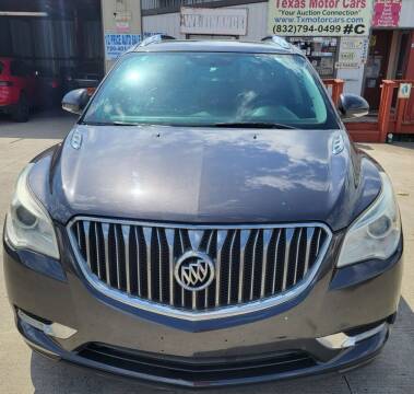 2015 Buick Enclave for sale at TEXAS MOTOR CARS in Houston TX