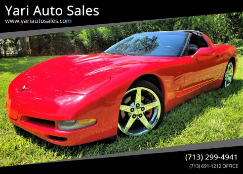 1999 Chevrolet Corvette for sale at Yari Auto Sales in Houston TX