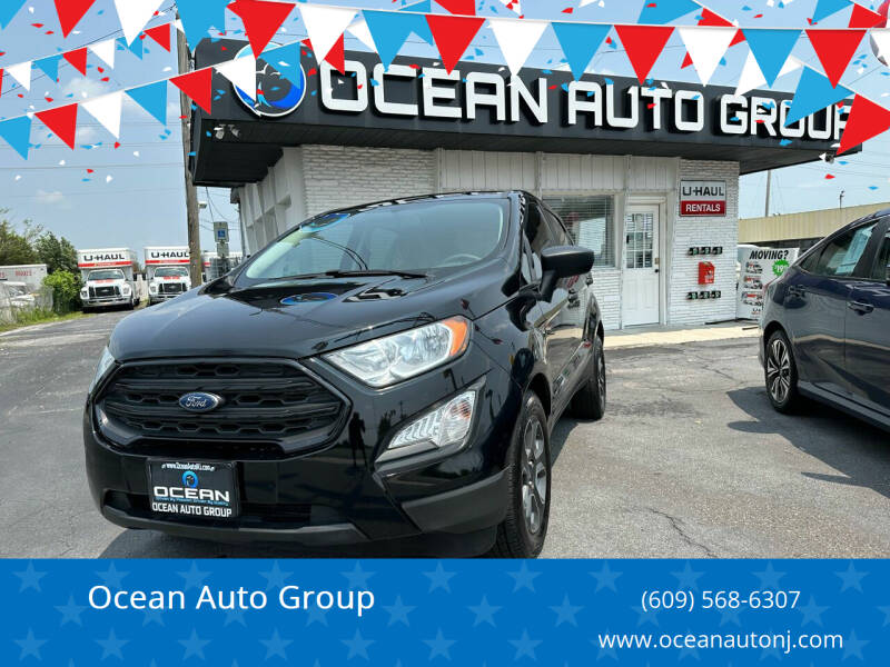 2018 Ford EcoSport for sale at Ocean Auto Group in Pleasantville NJ