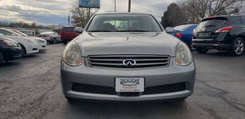 2006 Infiniti G35 for sale at GOOD'S AUTOMOTIVE in Northumberland PA