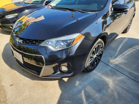 2016 Toyota Corolla for sale at E and M Auto Sales in Bloomington CA