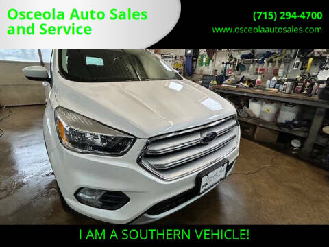 2018 Ford Escape for sale at Osceola Auto Sales and Service in Osceola WI