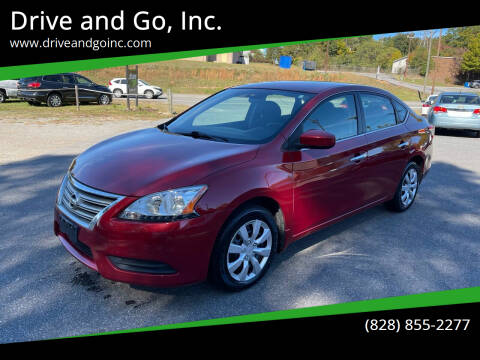 2013 Nissan Sentra for sale at Drive and Go, Inc. in Hickory NC