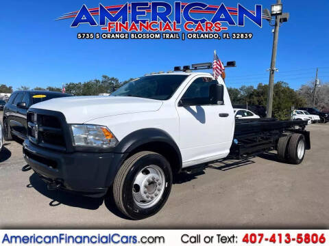 2018 RAM 5500 for sale at American Financial Cars in Orlando FL