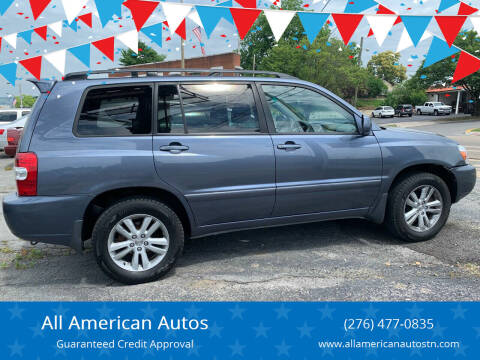 2006 Toyota Highlander Hybrid for sale at All American Autos in Kingsport TN