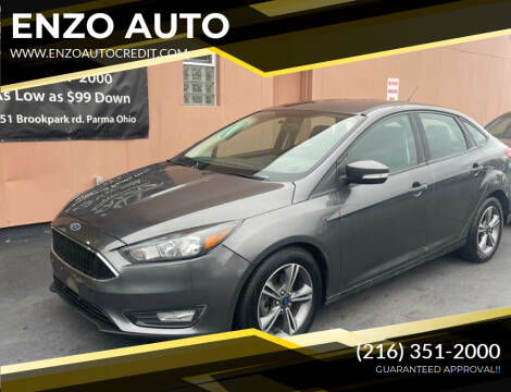 2018 Ford Focus for sale at ENZO AUTO in Parma OH