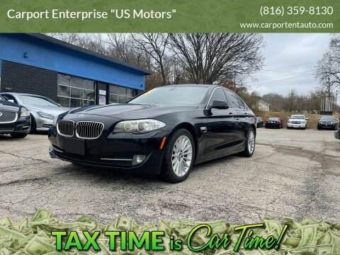 2011 BMW 5 Series for sale at Carport Enterprise "US Motors" in Kansas City MO