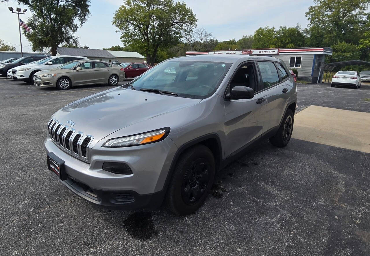 2016 Jeep Cherokee for sale at Bastian s Auto Outlet in Coal Valley, IL