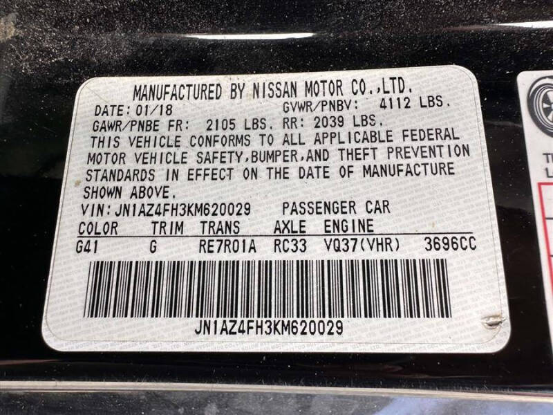 2019 Nissan 370Z