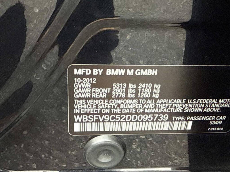 2013 BMW M5