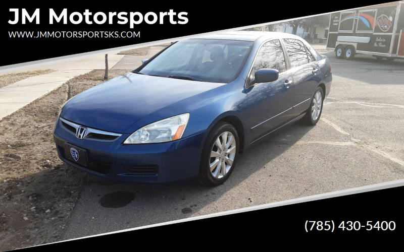 2006 Honda Accord for sale at JM Motorsports in Topeka KS