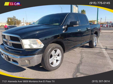 2012 RAM 1500 for sale at Escar Auto in El Paso TX