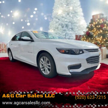 2017 Chevrolet Malibu for sale at A&G Car Sales LLC in Tucson AZ