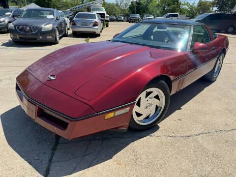 1986 Chevrolet Corvette for sale at COSMES AUTO SALES in Dallas TX