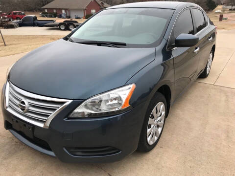 2014 Nissan Sentra for sale at Tiger Auto Sales in Guymon OK