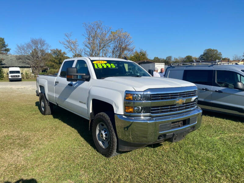 2017 Chevrolet Silverado 2500HD for sale at Lee Motors in Princeton NC