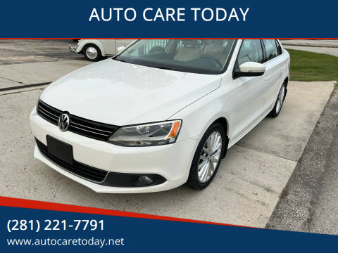 2014 Volkswagen Jetta for sale at AUTO CARE TODAY in Spring TX