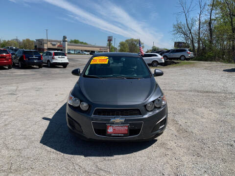 2013 Chevrolet Sonic for sale at Community Auto Brokers in Crown Point IN