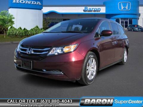 2015 Honda Odyssey for sale at Baron Super Center in Patchogue NY