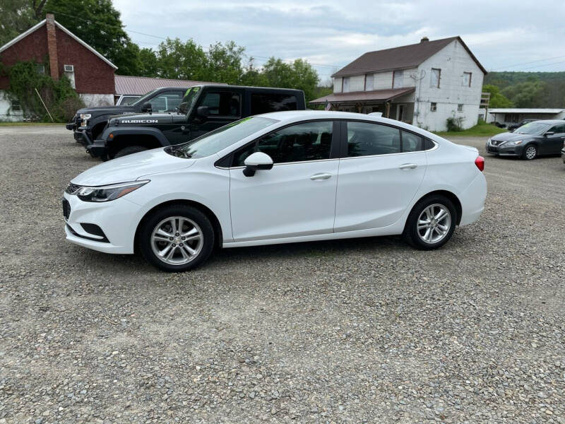 2018 Chevrolet Cruze for sale at Brush & Palette Auto in Candor NY