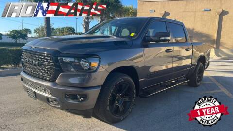 2022 RAM Ram Pickup 1500 for sale at IRON CARS in Hollywood FL