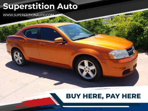 2011 Dodge Avenger for sale at Superstition Auto in Mesa AZ