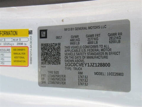 2018 Chevrolet Silverado 2500HD LT