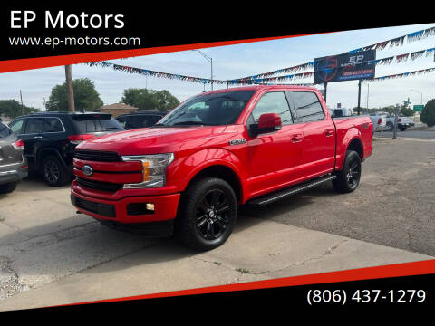 2018 Ford F-150 for sale at EP Motors in Amarillo TX
