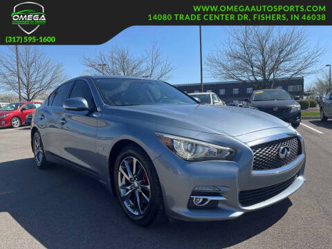 2017 Infiniti Q50 for sale at Omega Autosports of Fishers in Fishers IN