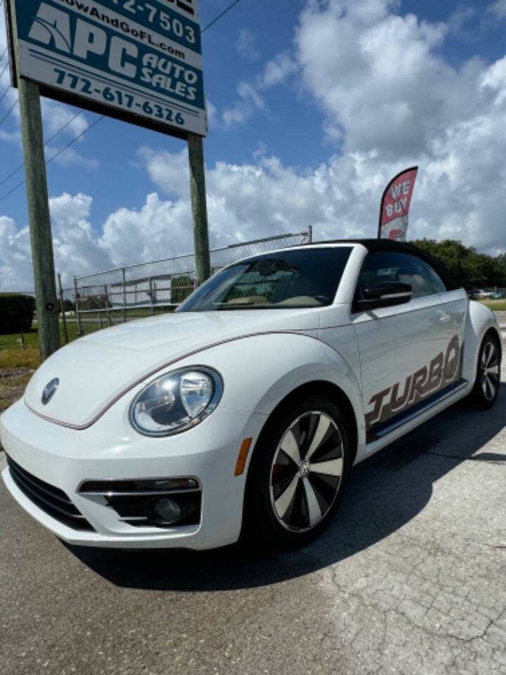 2013 Volkswagen Beetle Convertible for sale at APC Auto Sales in Fort Pierce, FL