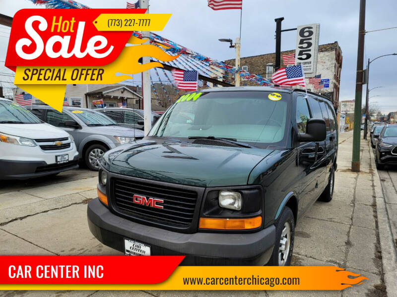 2004 GMC Savana for sale at CAR CENTER INC - Chicago North in Chicago IL