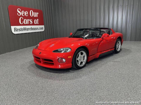 1995 Dodge Viper for sale at RESTORATION WAREHOUSE in Oak Ridge TN