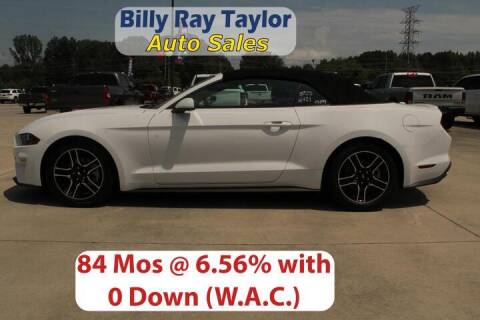 2021 Ford Mustang for sale at Billy Ray Taylor Auto Sales in Cullman AL