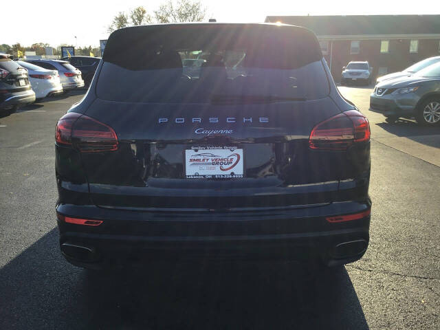 2018 Porsche Cayenne for sale at Smiley Vehicle Group in Lebanon, OH