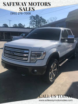 2012 Ford F-150 for sale at Safeway Motors Sales in Laurinburg NC