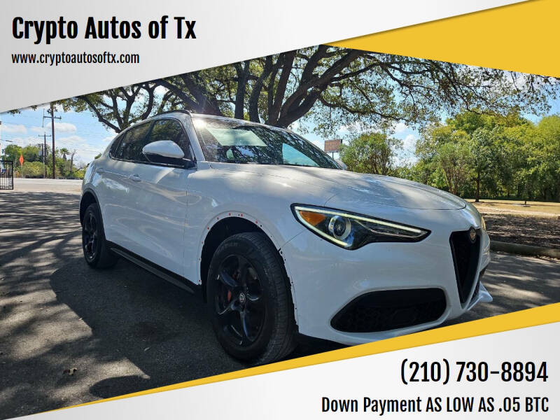 2018 Alfa Romeo Stelvio for sale at Crypto Autos Of Tx in San Antonio TX