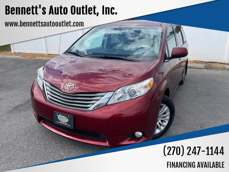 2013 Toyota Sienna for sale at Bennett's Auto Outlet, Inc. in Mayfield KY