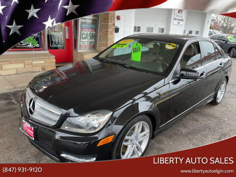 2013 Mercedes-Benz C-Class for sale at Liberty Auto Sales in Elgin IL