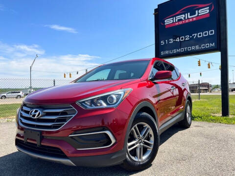 2017 Hyundai Santa Fe Sport for sale at SIRIUS MOTORS INC in Monroe OH