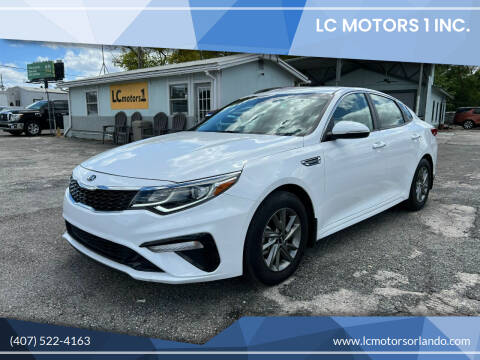 2019 Kia Optima for sale at LC Motors 1 Inc. in Orlando FL