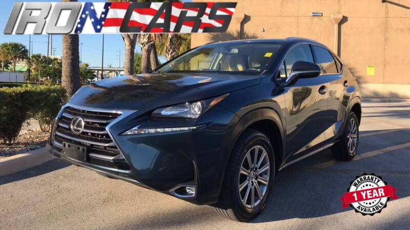 2015 Lexus NX 200t for sale at IRON CARS in Hollywood FL