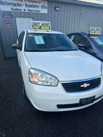 2007 Chevrolet Malibu for sale at Fulmer Auto Cycle Sales in Easton PA