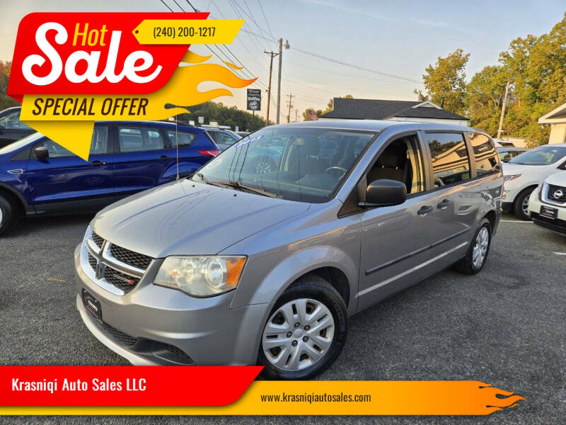 2013 Dodge Grand Caravan for sale at Krasniqi Auto Sales LLC in La Plata MD