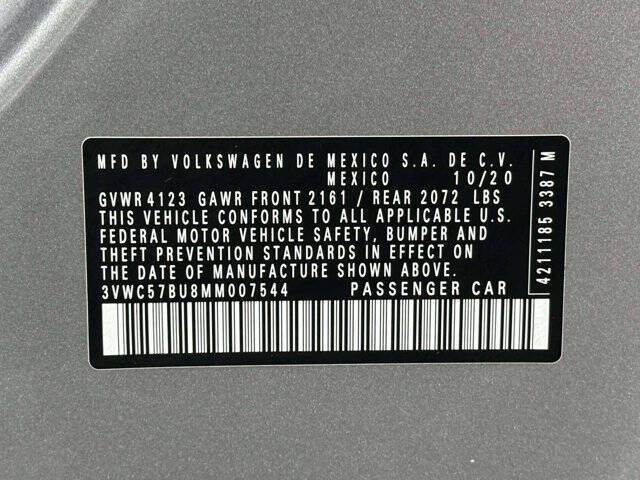 2021 Volkswagen Jetta