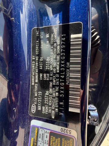 2019 Kia Optima S