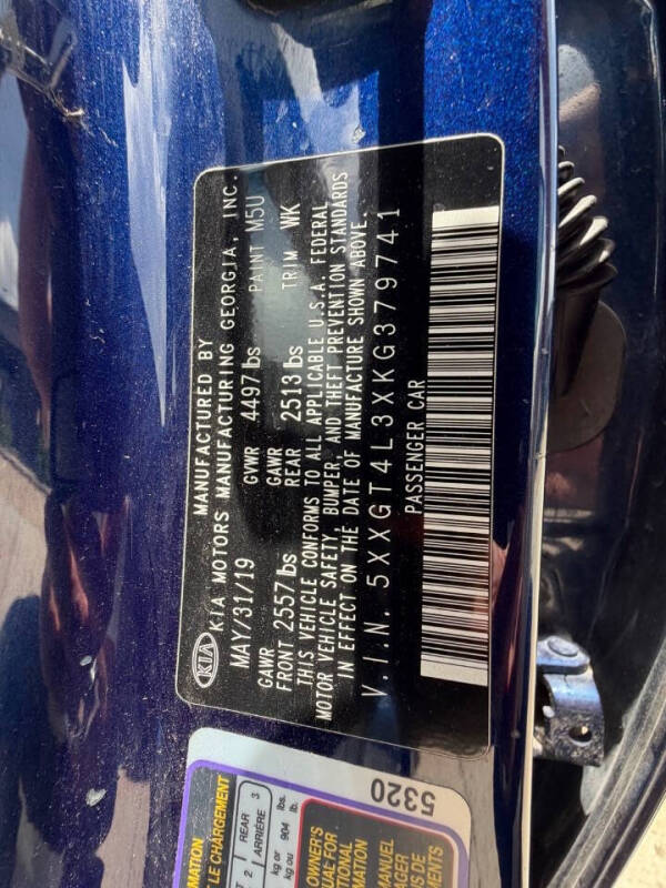 2019 Kia Optima S