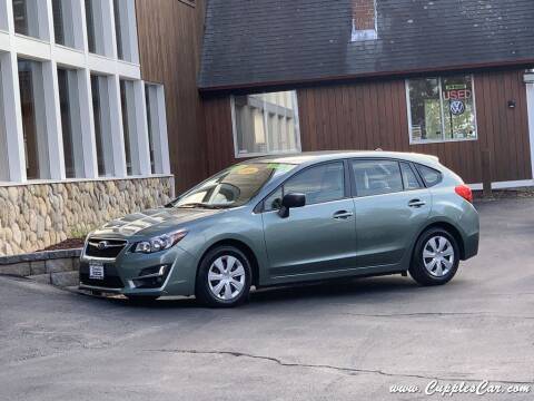 2016 Subaru Impreza for sale at Cupples Car Company in Belmont NH